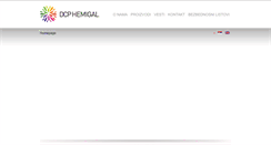 Desktop Screenshot of dcp-hemigal.rs